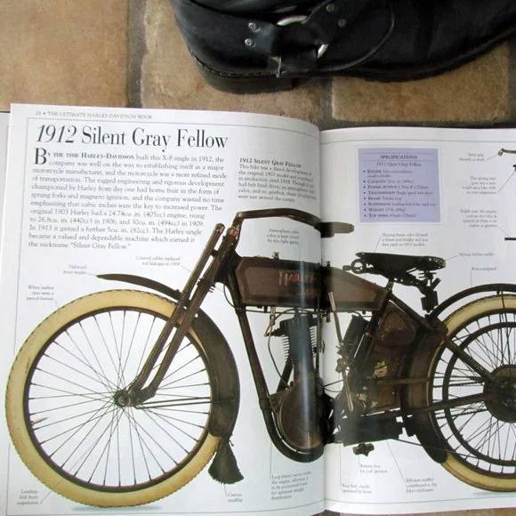 HARLEY-DAVIDSON BOOK, HUGO WILSON, H-D MOTORCYCLES, BIKERS, 2003, DK PUBLISHER - Picture 6 of 9